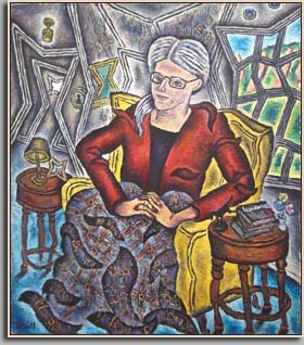 CYNTHIA 2006 oil/canvas 48" x 42"